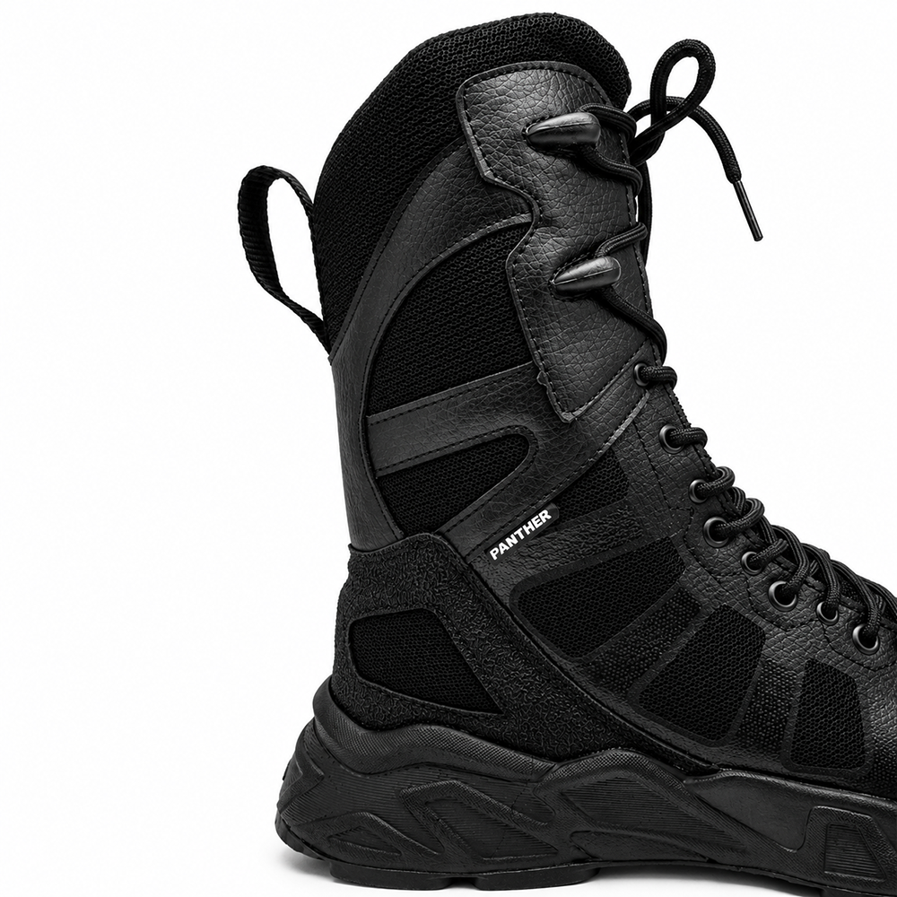 BOTA TACTICA PANTHER NeoTac LT DE 10" PUNTA BOLEABLE NEGRA