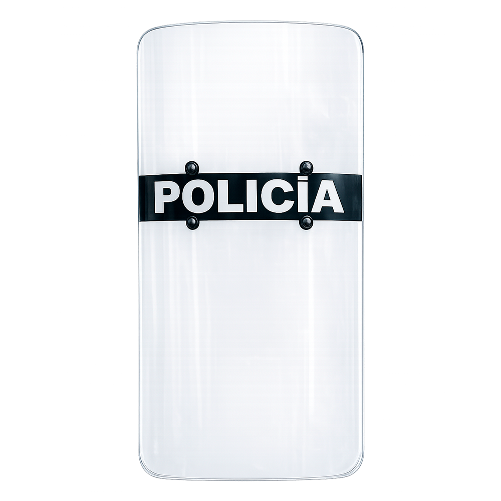 870107 ESCUDO ANTIMOTIN POLICARBONATO 4mm 1.20X60 cm MARCA PANTHER