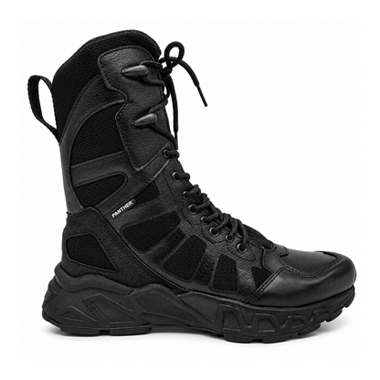 100501 BOTA TACTICA NeoTac LT DE 10" PUNTA BOLEABLE NEGRA MARCA PANTHER