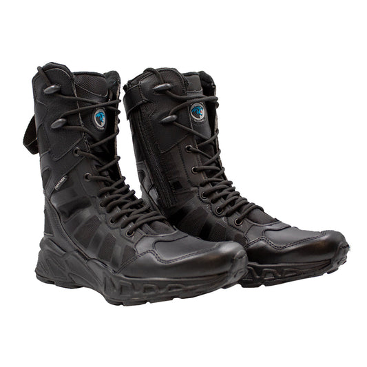 100501 BOTA TACTICA NeoTac LT DE 10" PUNTA BOLEABLE NEGRA MARCA PANTHER