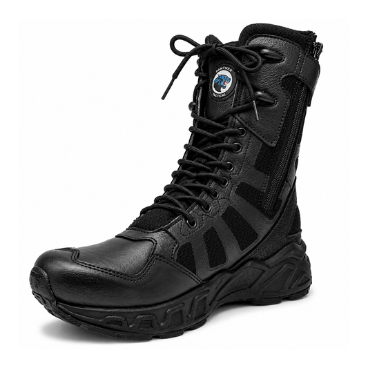 100501 BOTA TACTICA NeoTac LT DE 10" PUNTA BOLEABLE NEGRA MARCA PANTHER