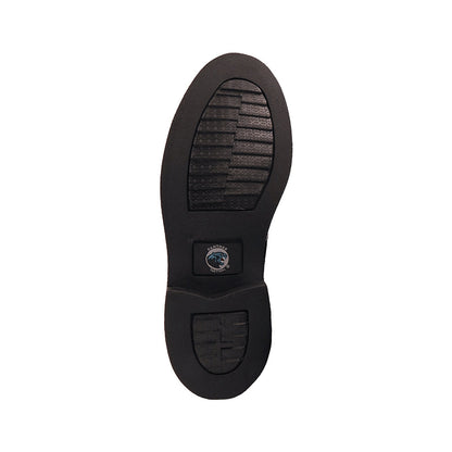 110101 ZAPATO CHOCLO TIPO CHAROL DE CORFAM NEGRO MARCA PANTHER