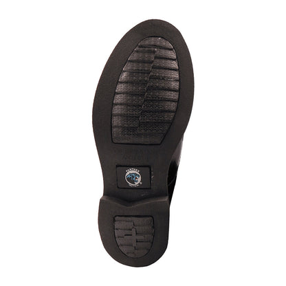 ZAPATO CHOCLO PANTHER PIEL OSCARIA NEGRO
