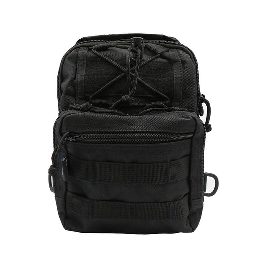 MOCHILA TACTICA PANTHER CRUZADA NEGRA 700101