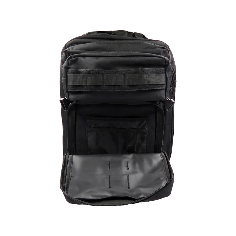 700301 MOCHILA TACTICA 35L COLOR NEGRO MARCA PANTHER