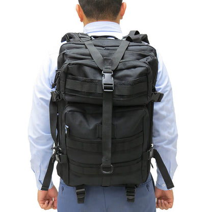 700301 MOCHILA TACTICA 35L COLOR NEGRO MARCA PANTHER