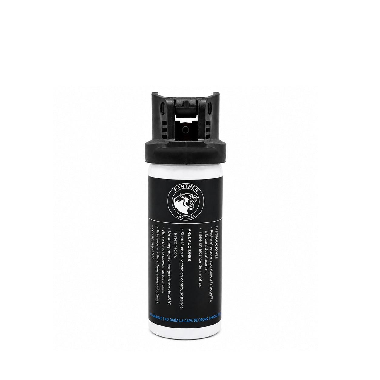 GAS 90 GMS. CON ACTIVADOR FLIP TOP DE ALTA SEGURIDAD MARCA PANTHER